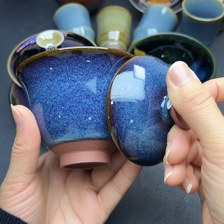 茶盏建窑建盏主人杯