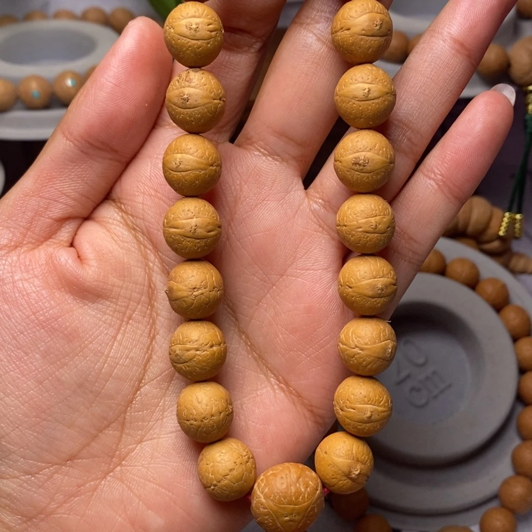 凤眼菩提吊坠手串