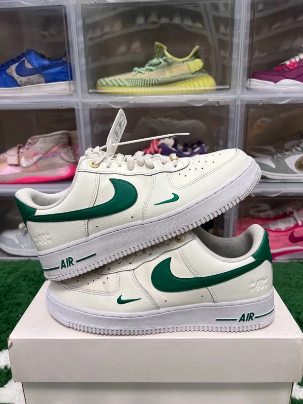 44码/af1白绿休闲鞋/二手正品95新