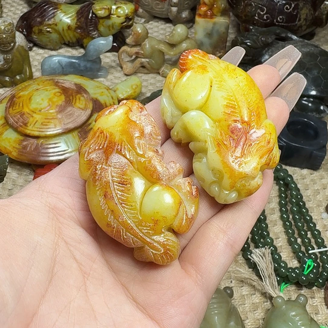 白玉菩提吊坠挂件