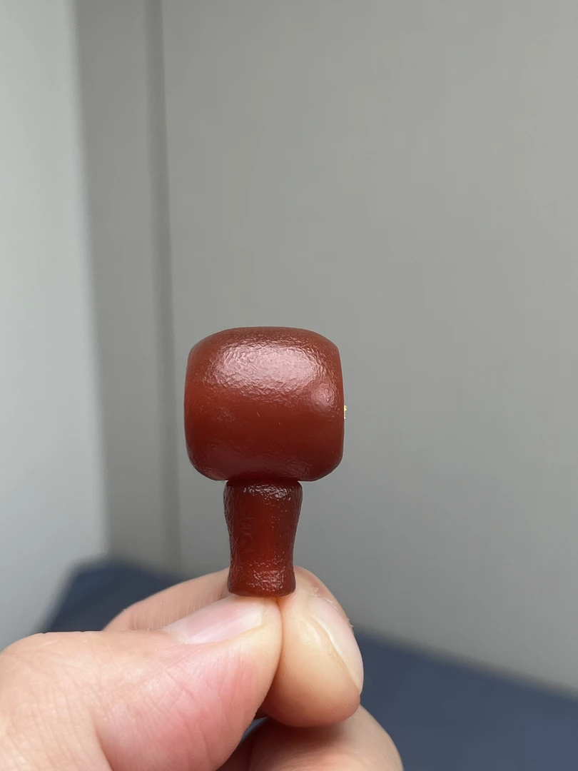 老甘南玛瑙藏式大三通直径18+