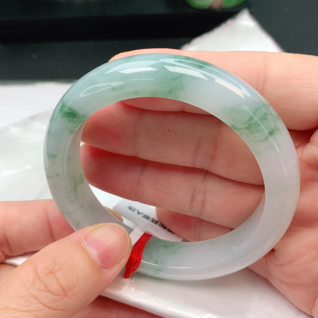 未镶嵌手镯翡翠53-54圈