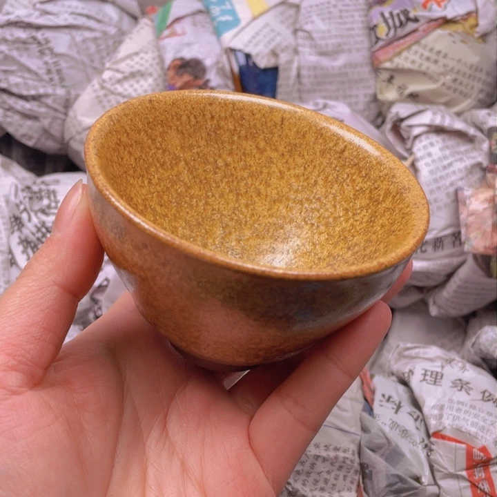 茶盏建窑建盏主人杯 微瑕