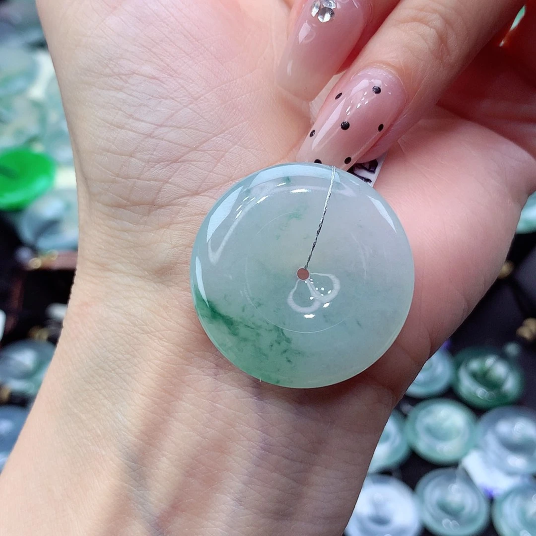 颈饰未镶嵌翡翠编号27尺寸29.8/5.6