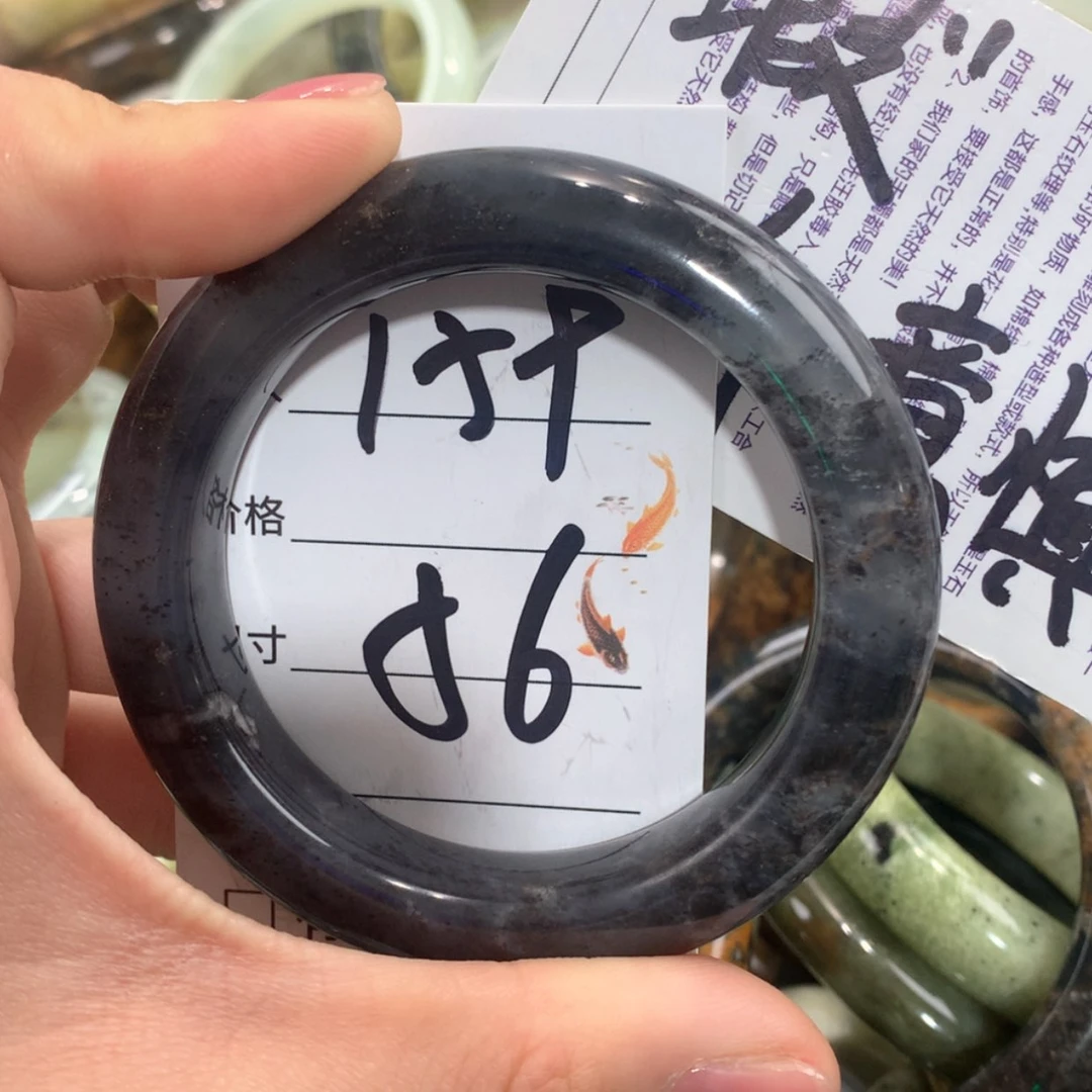 【闪购商品】合金蛇纹石玉手镯