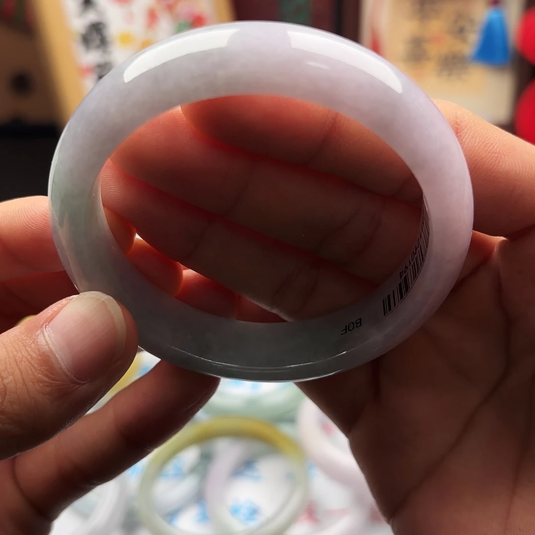 翡翠未镶嵌手镯5859拍4单 74