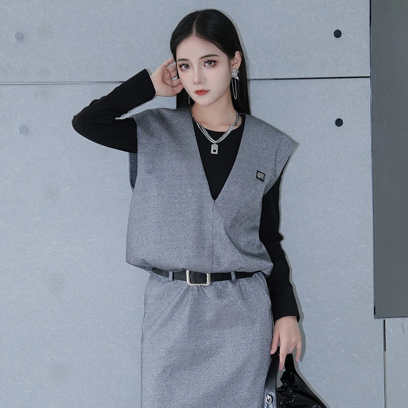 【小北专属】休闲针织无袖上衣845558