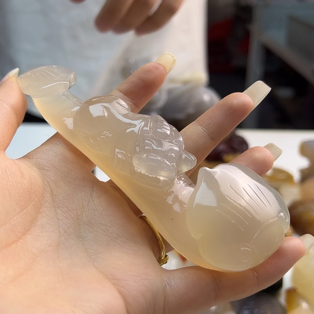 玛瑙/玉髓未镶嵌吊坠(不含链)