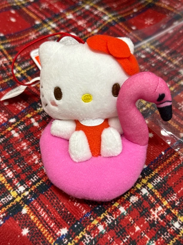 鑫中有你专拍火烈鸟kitty挂件