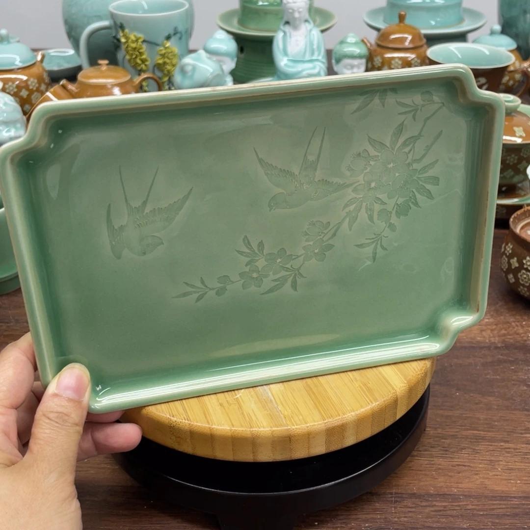 微瑕特价20.8*14茶盘