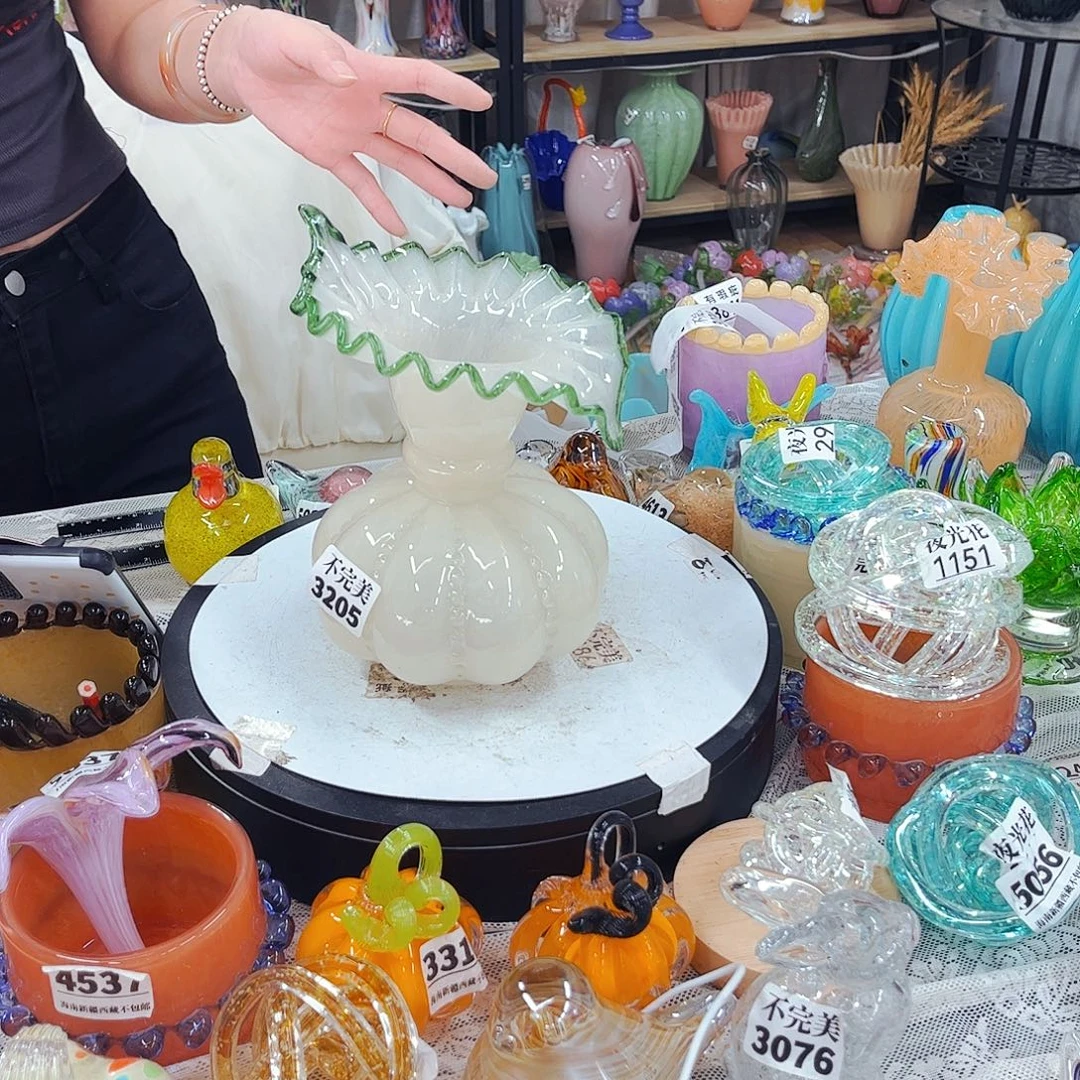 3205 家悦琉璃工艺品不完美