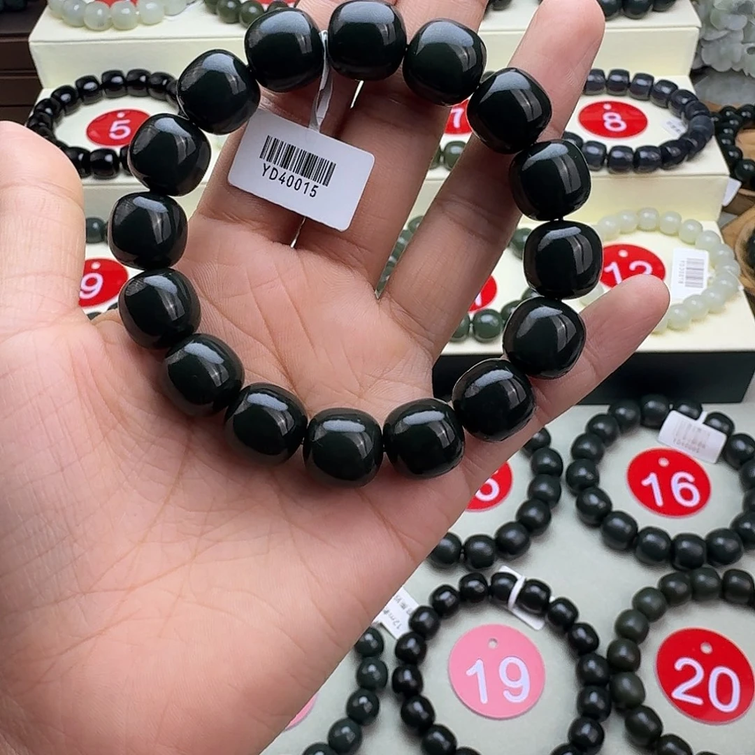 和田玉未镶嵌手串