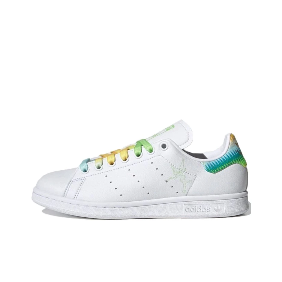 adidas/阿迪达斯STAN SMITHll合成革迪士尼低帮板鞋白彩虹FZ2714