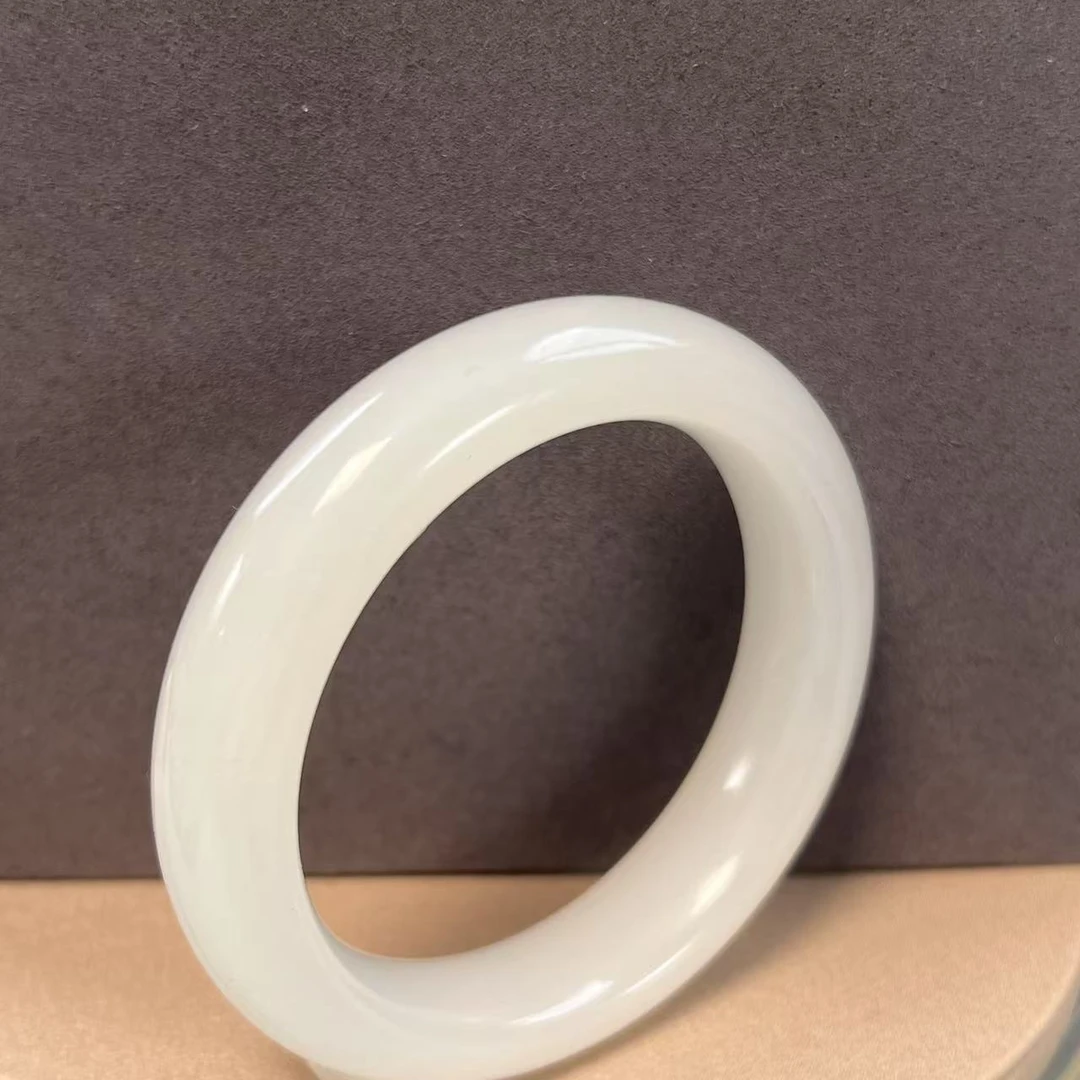 珠宝 高品质青海和田玉手镯-17