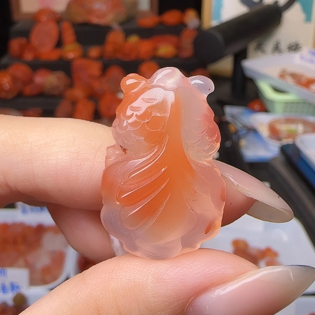 吊坠(不含链)未镶嵌南红玛瑙