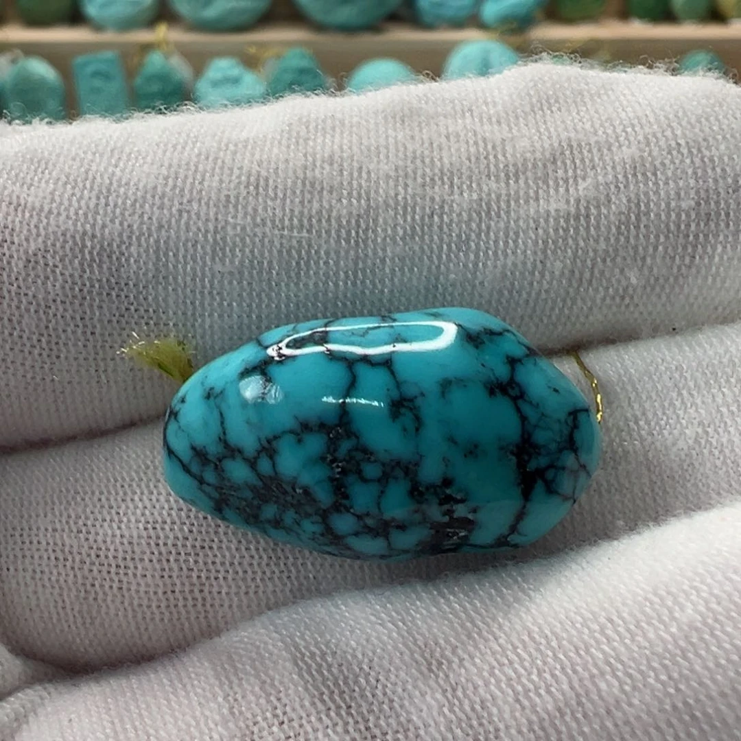 未镶嵌绿松石随形13.4mm