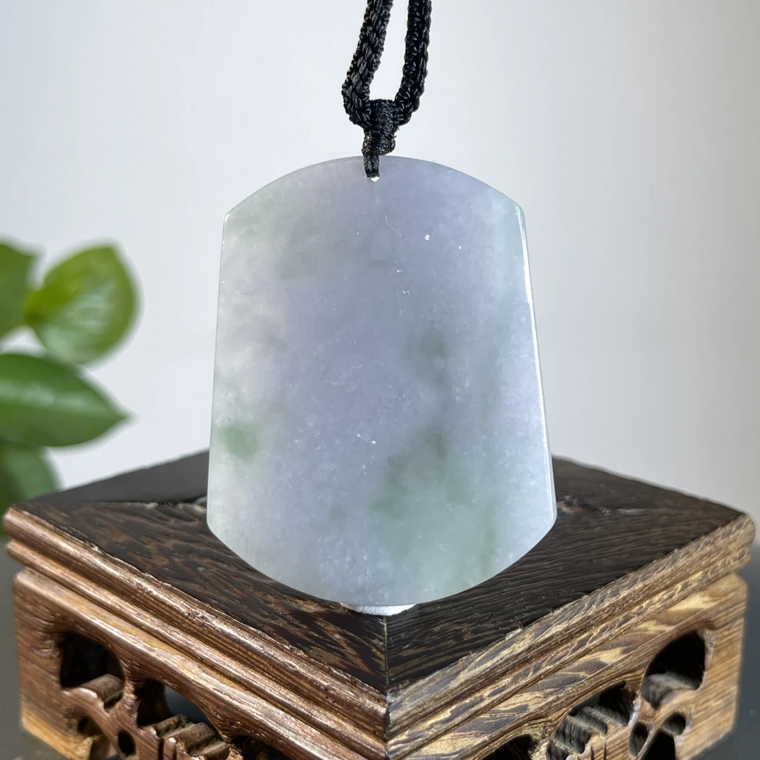 JGB15-82  天然缅甸A货翡翠  无事牌