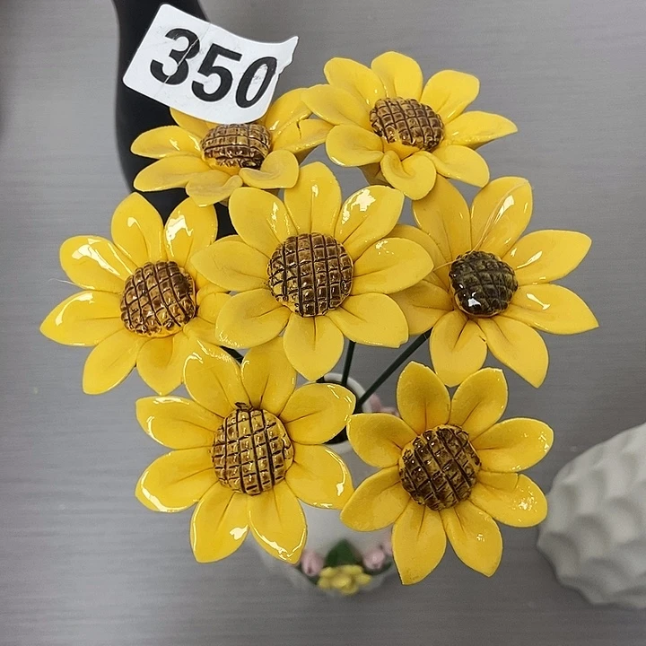 陶瓷纯手工捏花设计