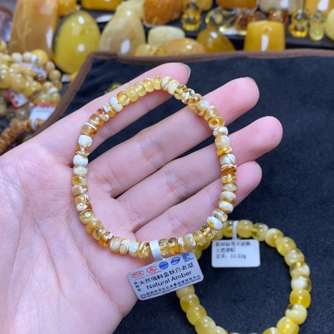 琥珀未镶嵌珠宝奇石