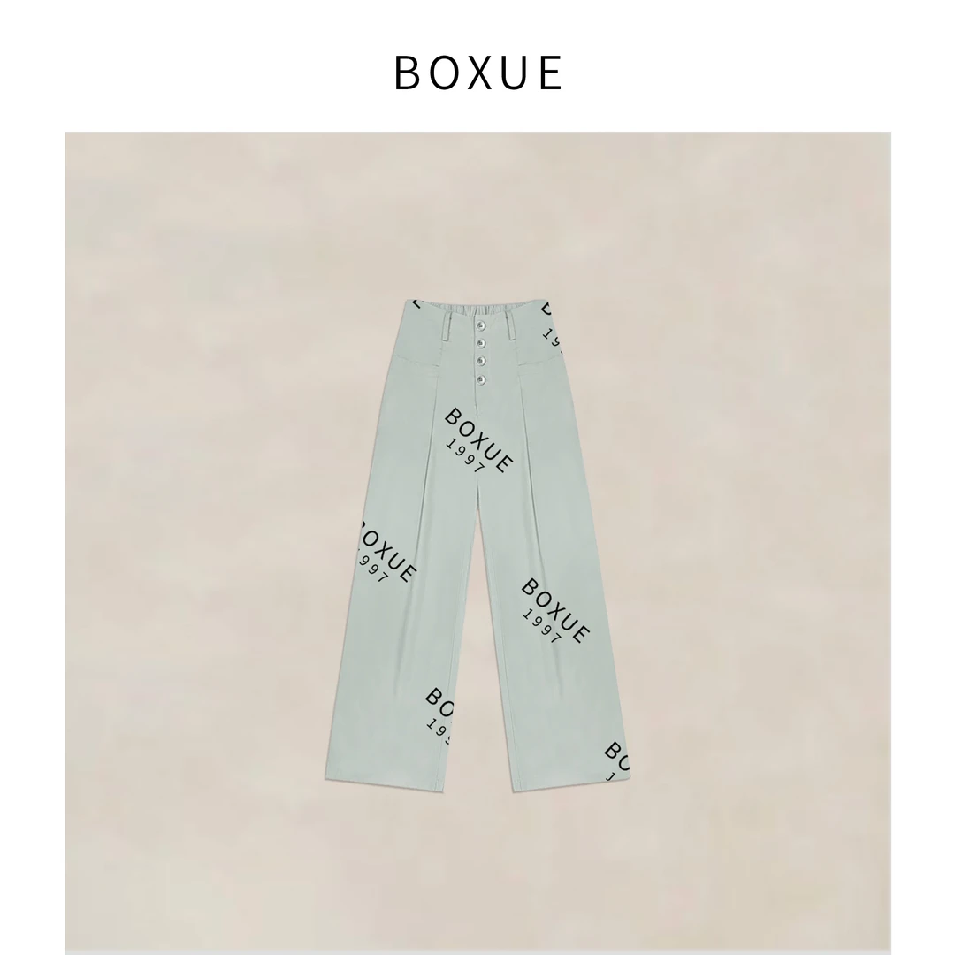 BOXUE “水感天丝” 2025新款设计师时尚西裤 裤子 #240514K917