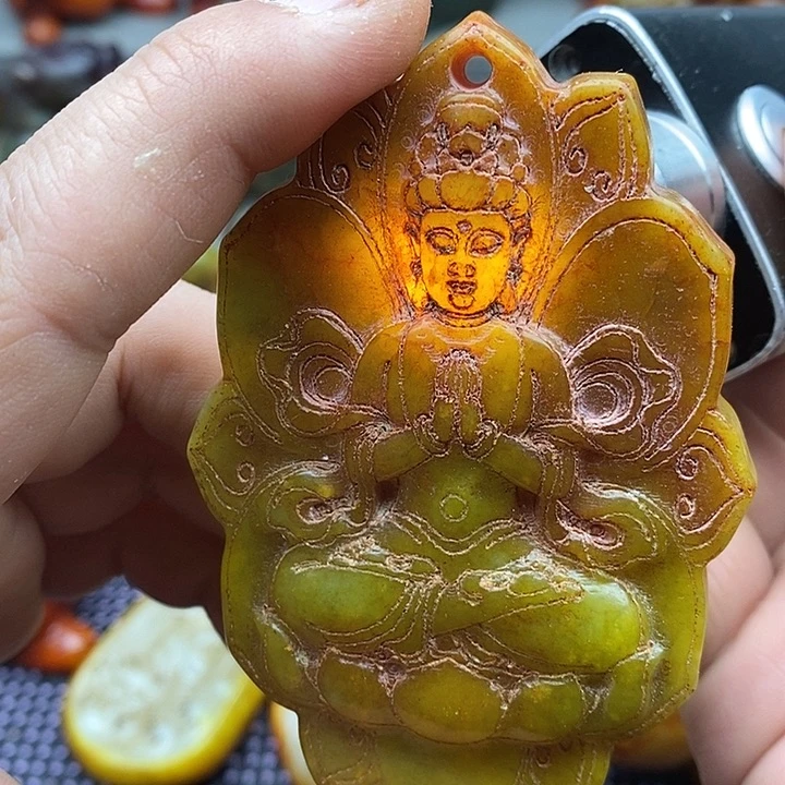 未镶嵌蛇纹石玉颈饰