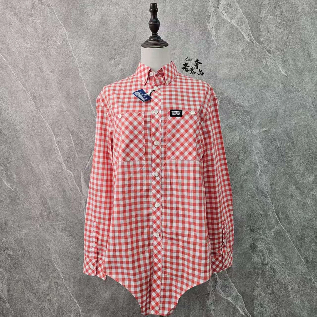 99新 BURBERRY/博柏利 海囤K/巴宝莉上衣/xs码/csc66626