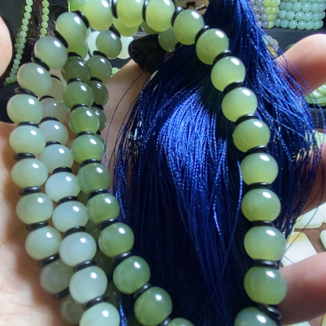 和田玉未镶嵌项链