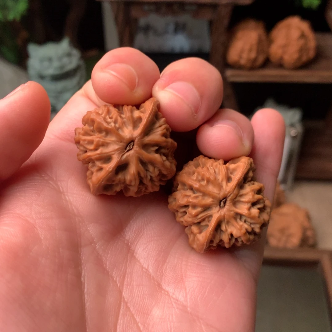 文玩核桃把件32尺寸秦闷