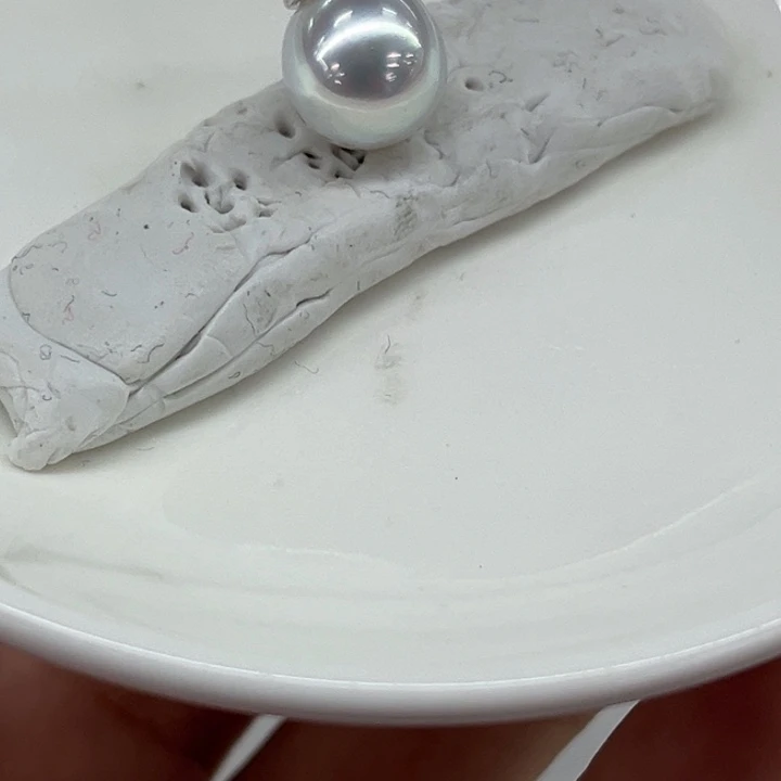 颈饰银S925镶嵌海水珍珠10-11