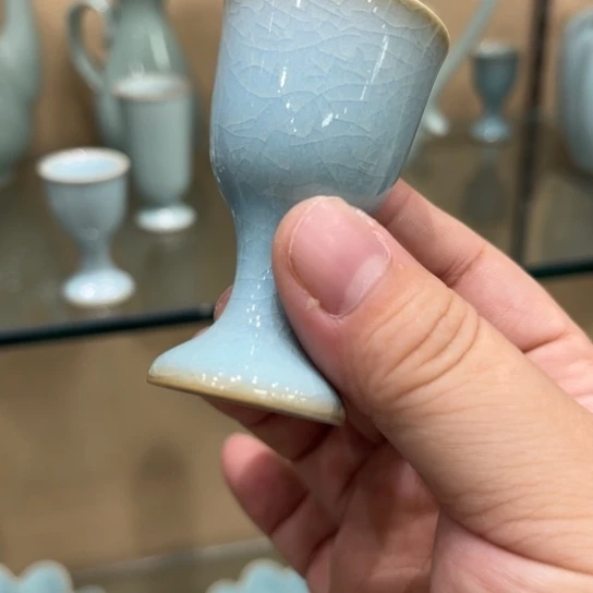 瓷片陶瓷茶具汝瓷茶具