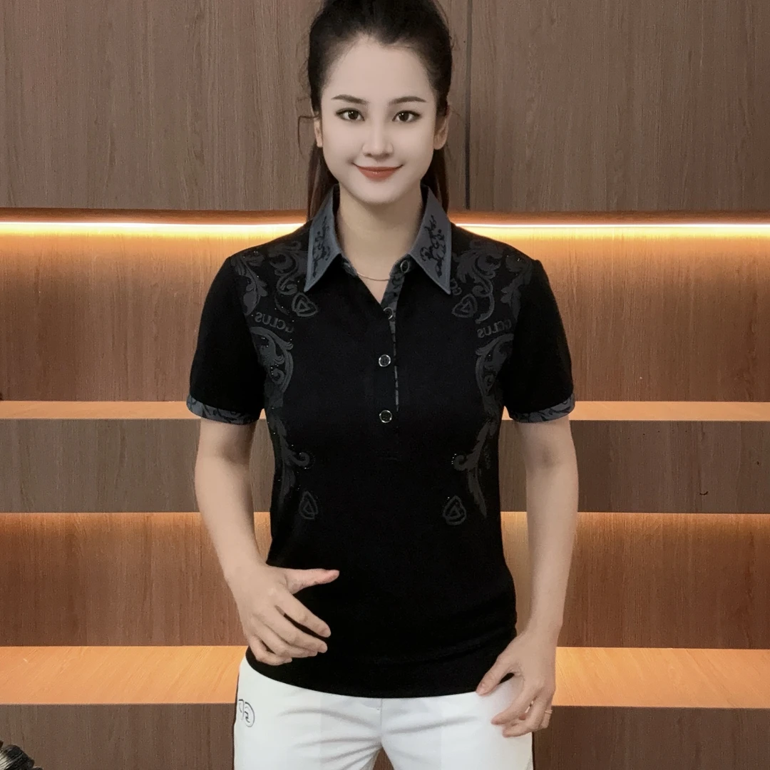 【超时速男装】POLO衫男士夏季半袖潮流修身翻领奢侈品短袖衬衫男