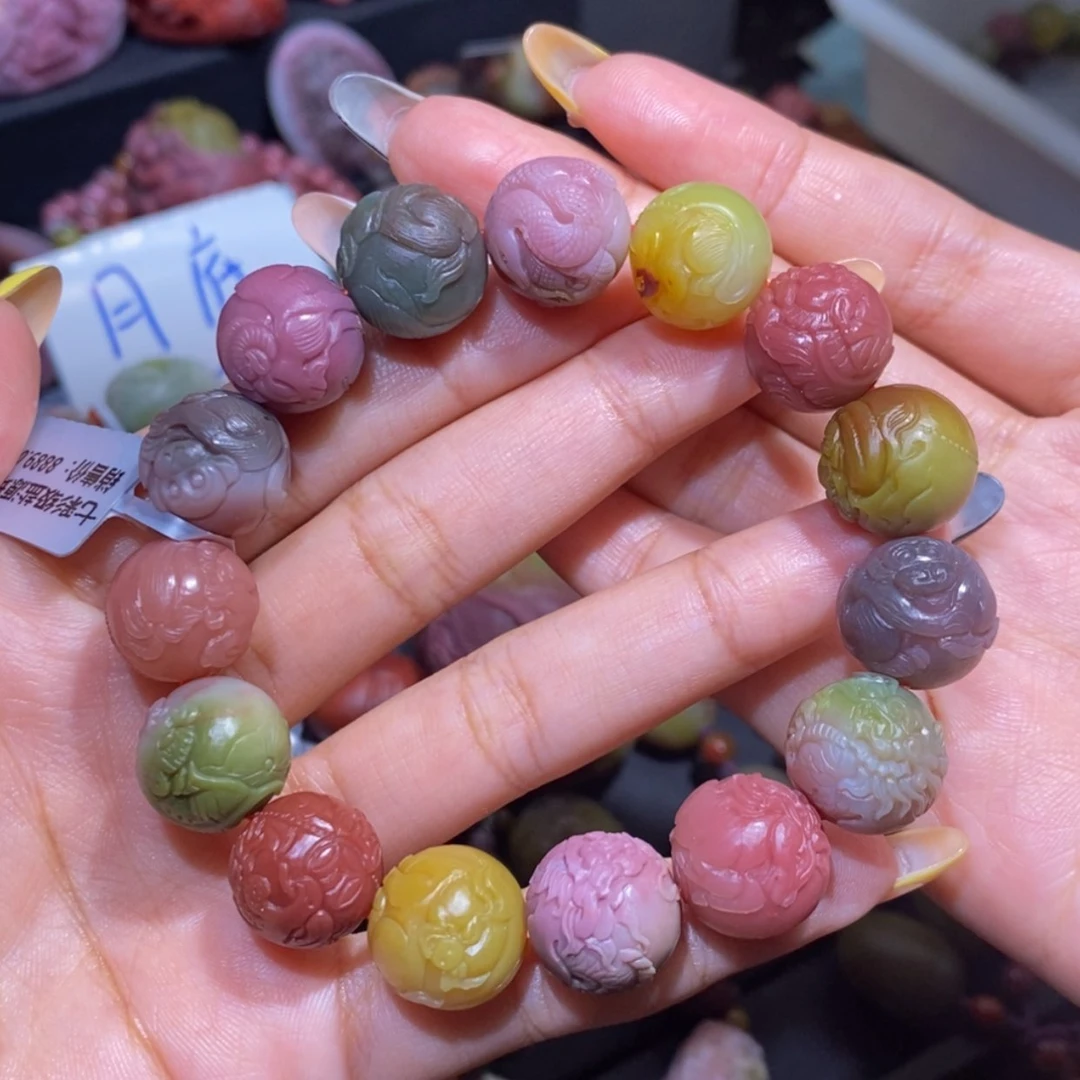 【闪购商品】玛瑙/玉髓手串未镶嵌盐源玛瑙