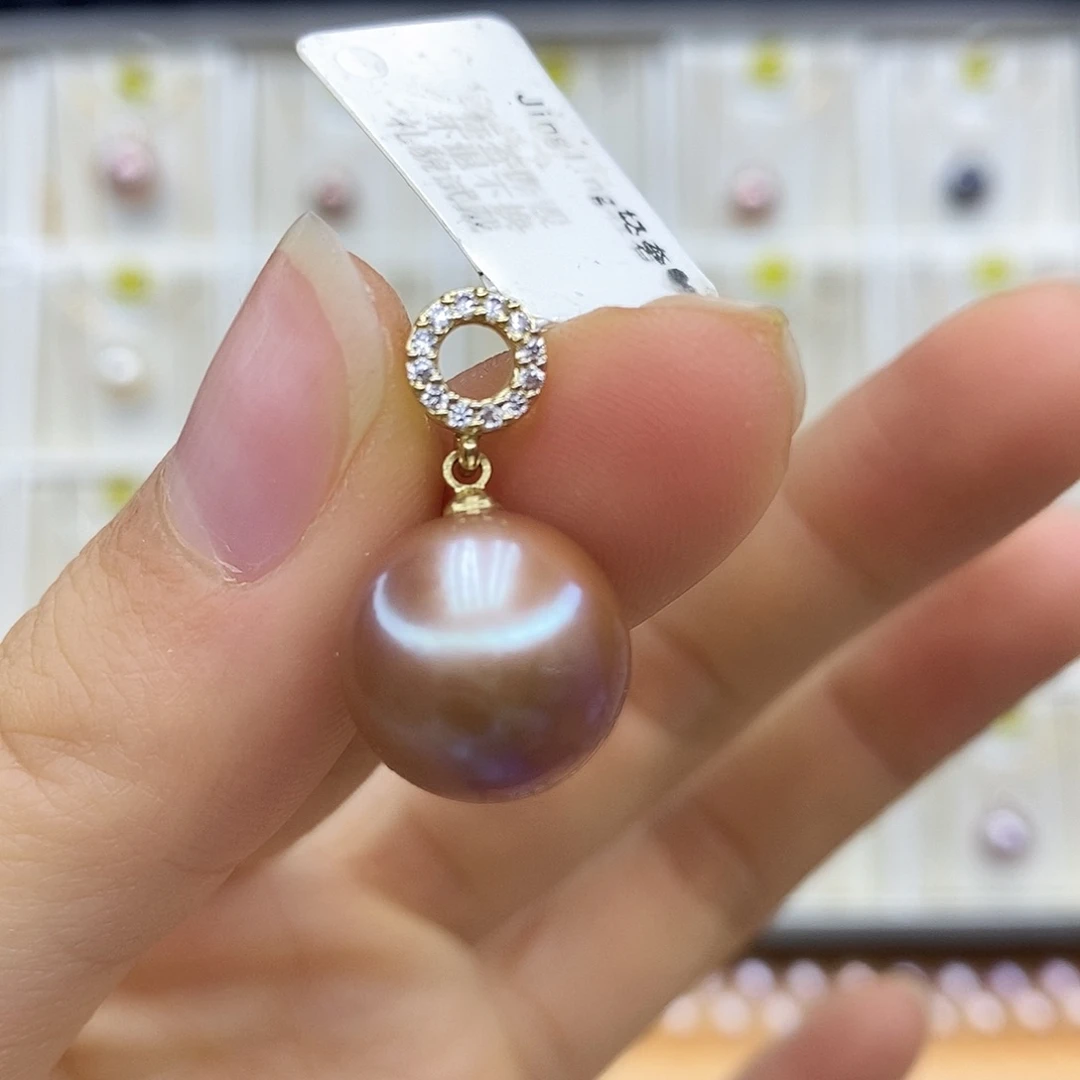 淡水珍珠合金吊坠(赠链)