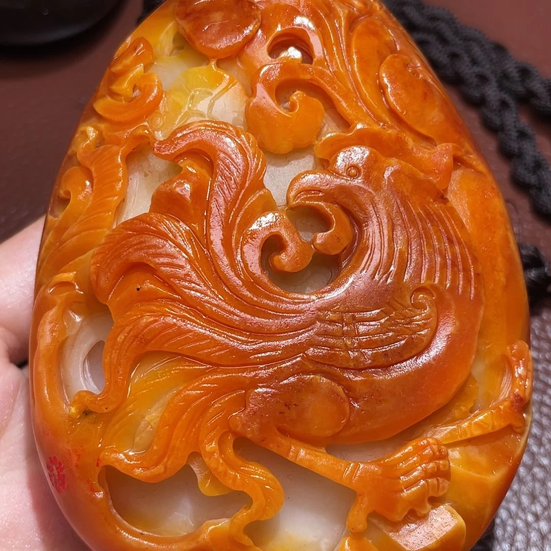 用***3和田玉未镶嵌颈饰