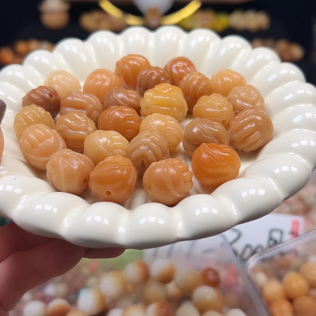 菩提根/象牙果手串卡18风化胖佛手10ke