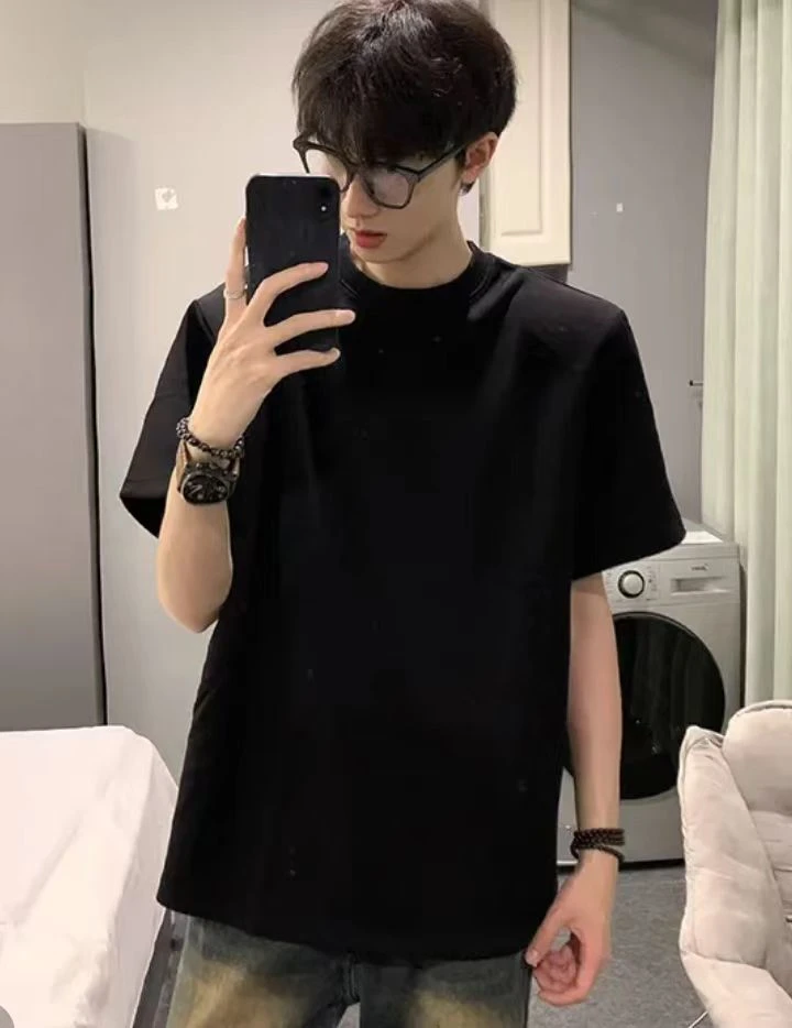 A375迪迦满印针织短袖