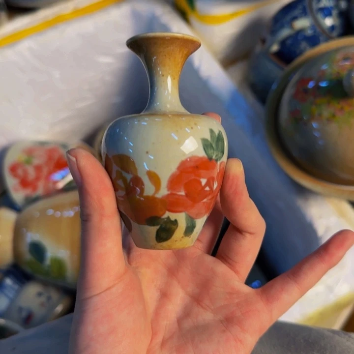 瓷片景德镇陶瓷手工手绘