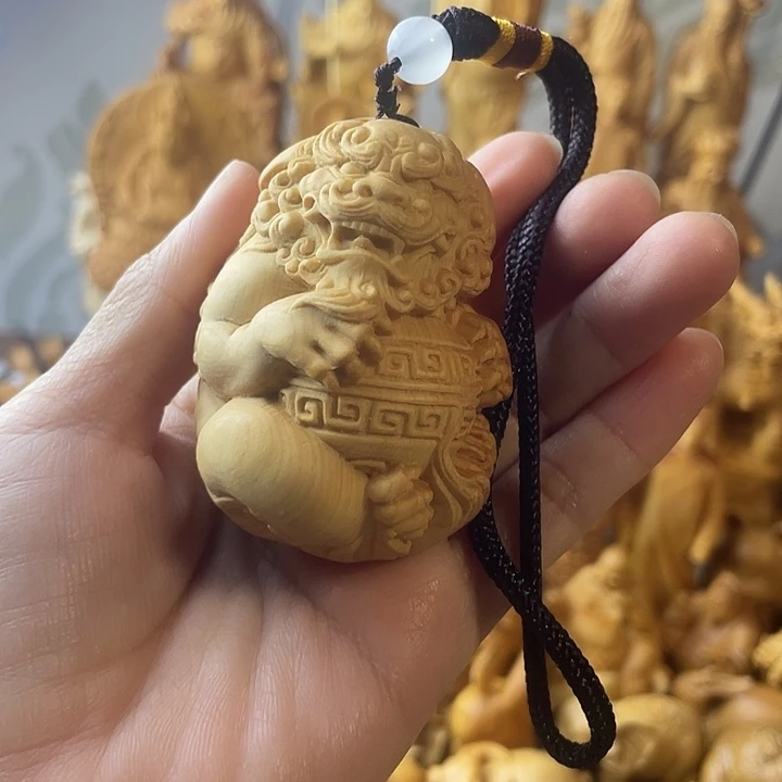 柏木（崖柏）崖柏貔貅抱球