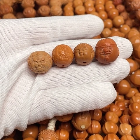 【闪购商品】猴头核桃手串?**哥单籽4颗