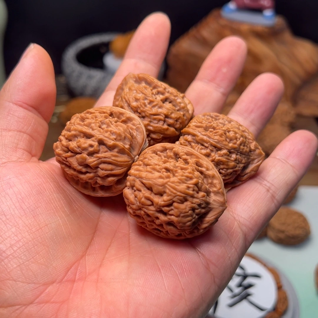 野***-吊坠文玩核桃过江龙