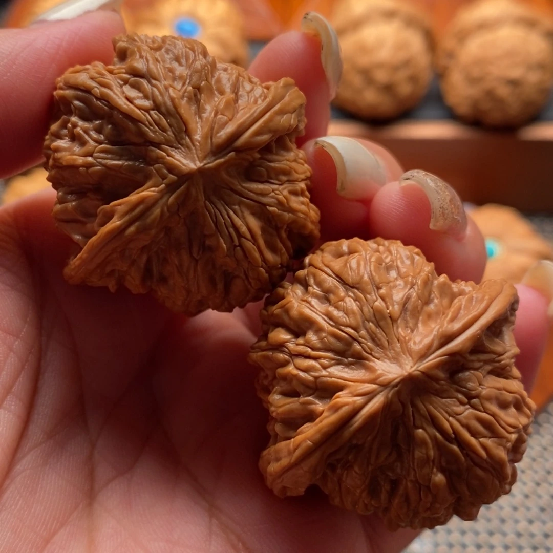 文玩核桃把件39尺寸全品磨盘狮子头