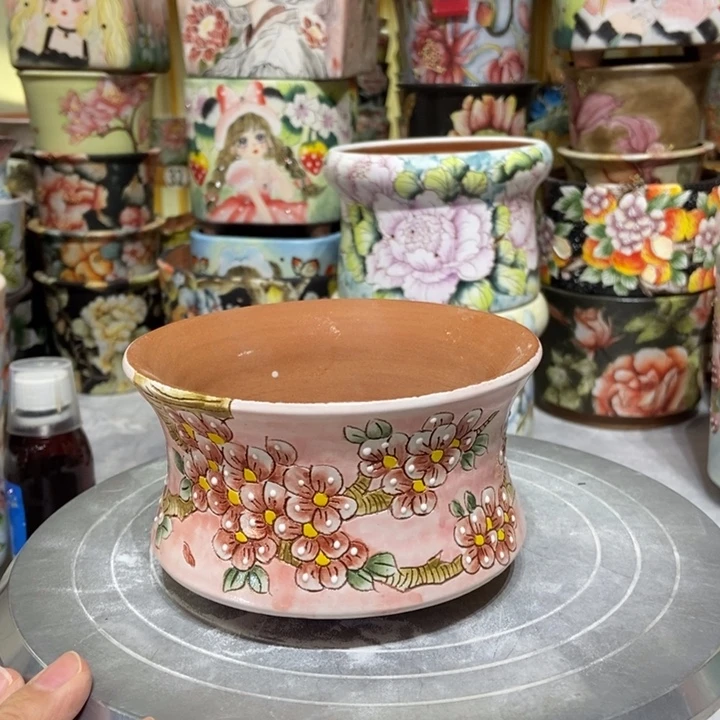 景德镇艺术手绘作品