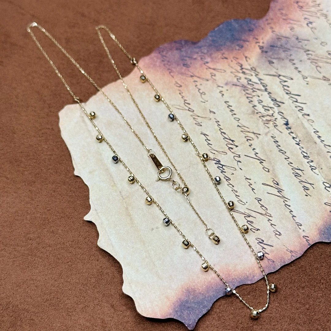 【子萱珠宝】18K金满天星项链-ZX2400147