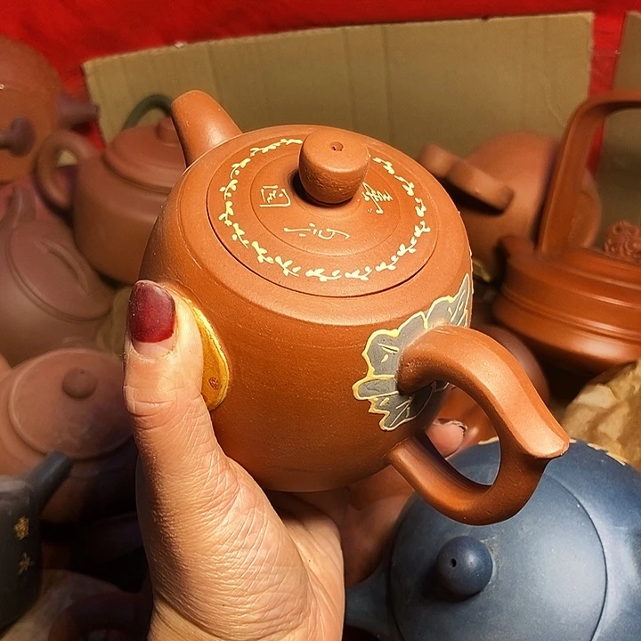 全手工制作宜兴紫砂壶