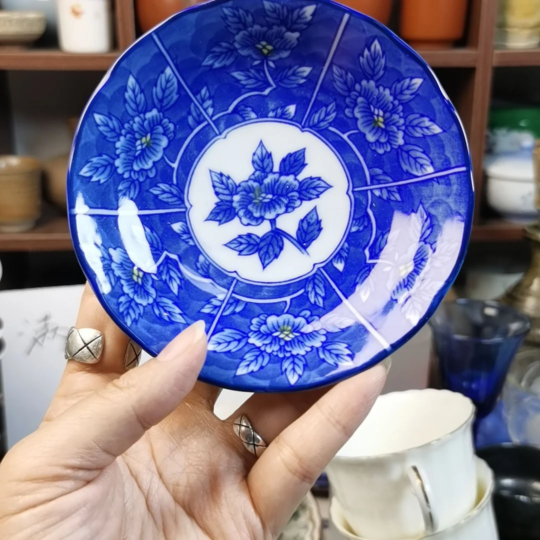 紫砂茶案陶瓷杯子碟子碗静