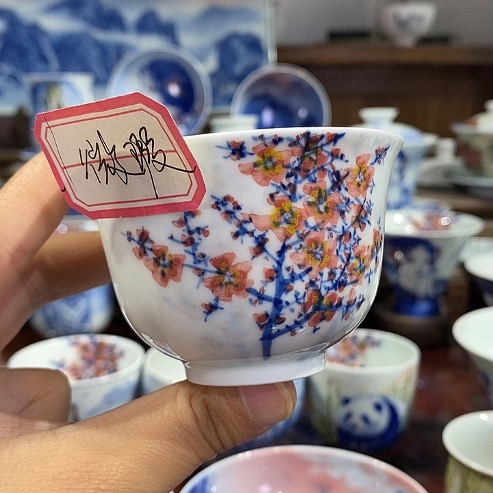 杯景德镇手工手绘陶瓷，高亮兴老师作品