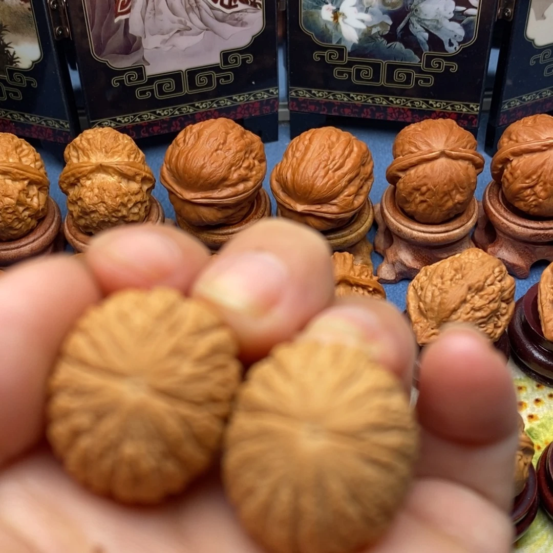 文玩核桃把件猴头