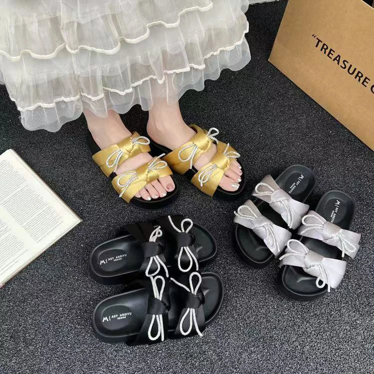 【瑕疵款 无售后服务】6018厚底防滑一字拖女潮流女鞋百搭外穿