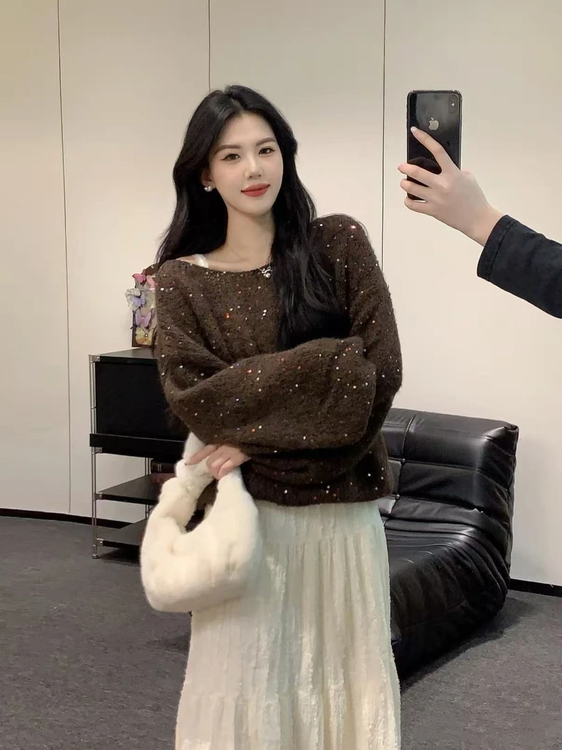 萍萍秋冬气质毛衣001-200集合链接