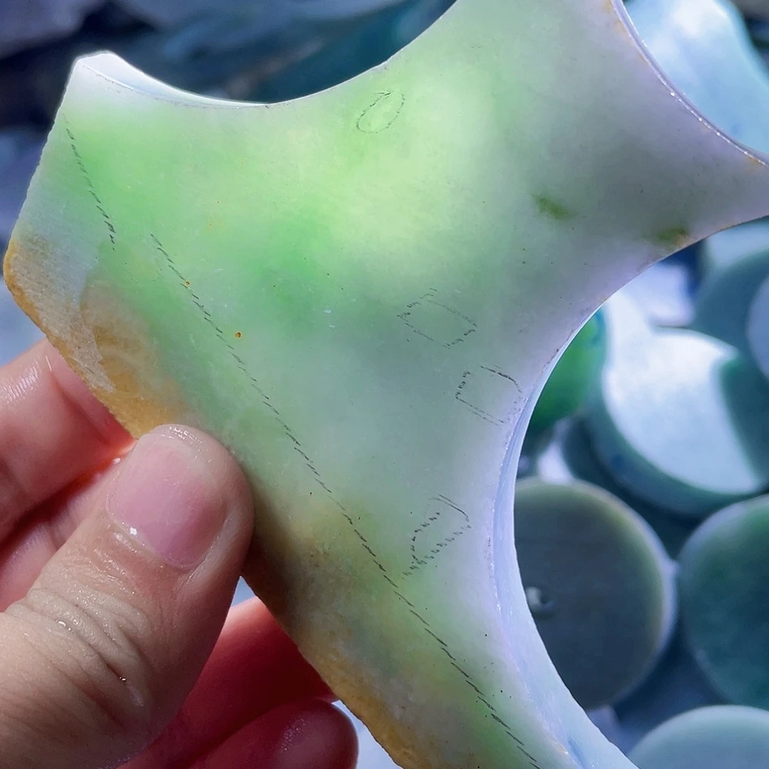 翡翠裸石天然翡翠A货